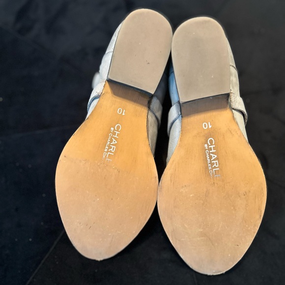 NEW Charles David York  Casual Leather Bootie Taupe Sz 10 - Picture 5 of 5